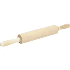 Rouleau à patisserie en bois et acier Ø4,5xL39cm < Gifi Sale