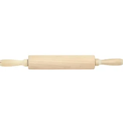 Rouleau à patisserie en bois et acier Ø4,5xL39cm < Gifi Sale
