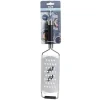 Râpe en inox manche inox avec manche en plastique L.32cm