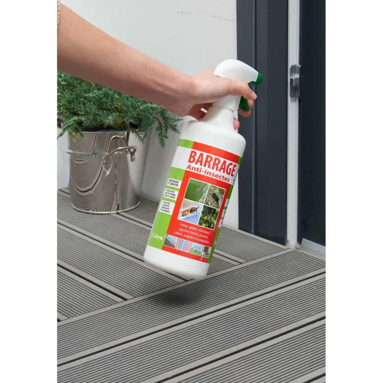 Répulsif barrage anti insectes 1L
