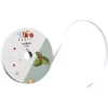 Ruban blanc 6m