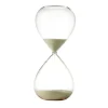 Sablier verre sable beige Ø10,5xH24,5cm < Gifi Online