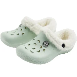 Sabots Hipps enfant fourrés bleu azur 30/31