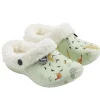 Sabots Hipps enfant fourrés vert pâle motifs animaux 28/29 < Gifi