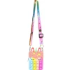 Sac bandoulière enfant pop it licorne 9x4xH13,5cm (3 modèles)
