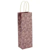 Sac cadeau bouteille Noël inscription Merry Christmas H35cm < Gifi Discount