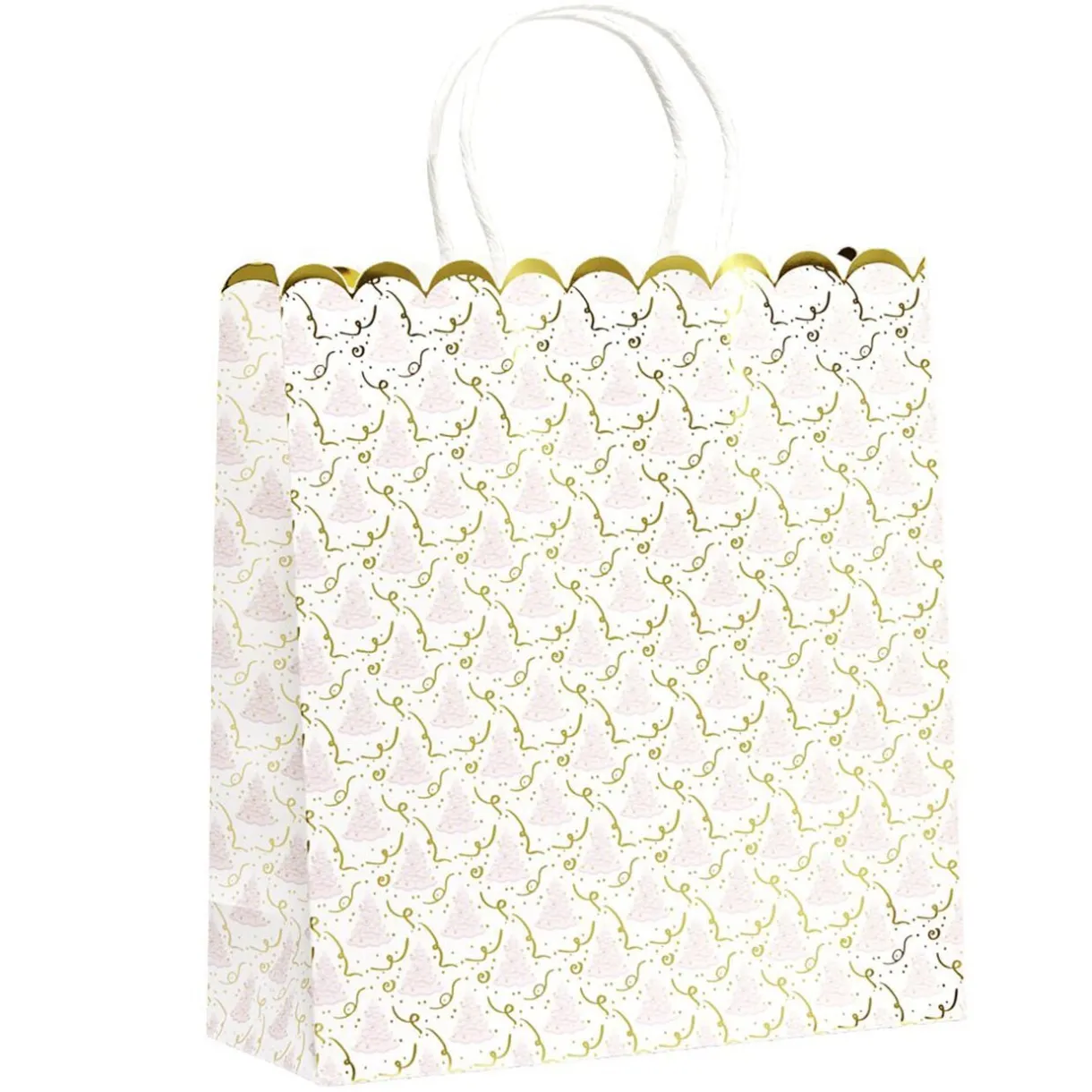 Sac cadeau motifs dorés 26x41cm < Gifi Best