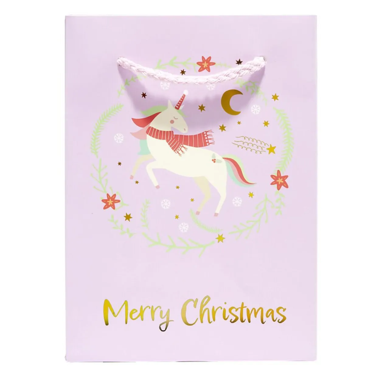 Sac cadeau Noël enfant licorne ou dinosaure 11xH15cm (2 modèles) < Gifi Online