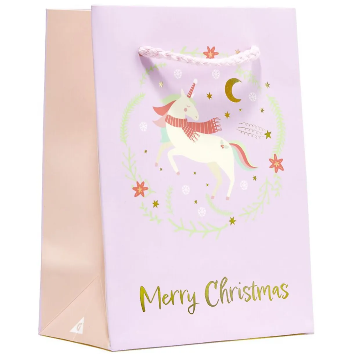 Sac cadeau Noël enfant licorne ou dinosaure 11xH15cm (2 modèles) < Gifi Online