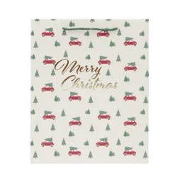 Sac cadeau Noël fantasia motif traditionnel 26x9xH32cm (2 modèles) < Gifi Best