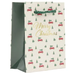 Sac cadeau Noël fantasia motif traditionnel 11x9,5xH15cm (2 modèles) < Gifi Clearance