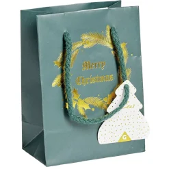 Sac cadeau Noël rouge ou vert -Taille S < Gifi Sale