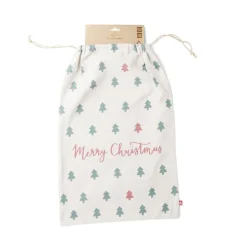 Sac cadeau tissu réutilisable 40x60cm (3 modèles)