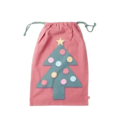 Sac cadeau tissu réutilisable 40x60cm (3 modèles)