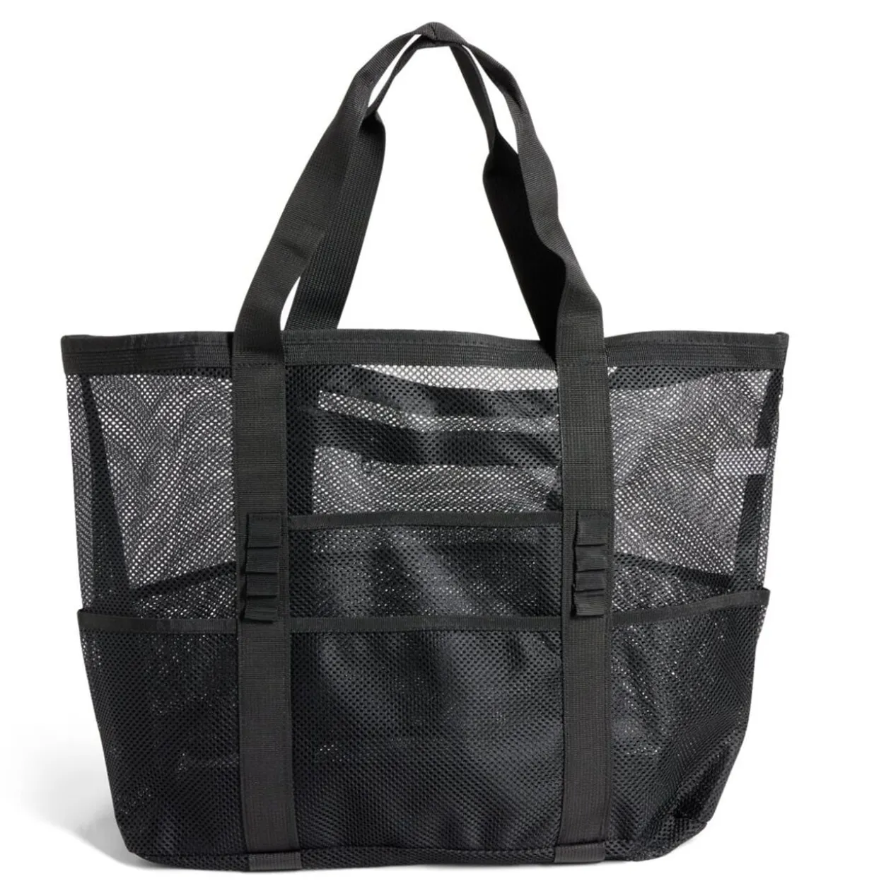 Sac de plage multi-compartiments polyester L58x23,5xH39cm - 3 coloris