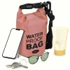 Sac de plage étanche 10L polyester rouge et noir < Gifi Best