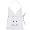 Sac de Pâques cabas peluche lapin