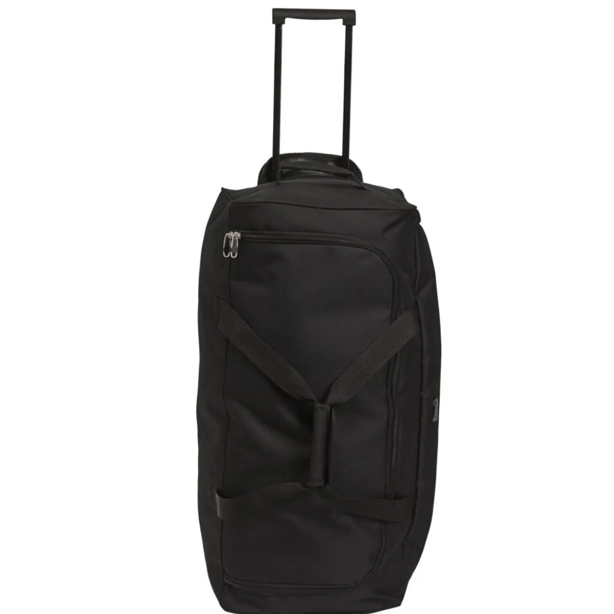 Sac de voyage trolley noir à roulettes