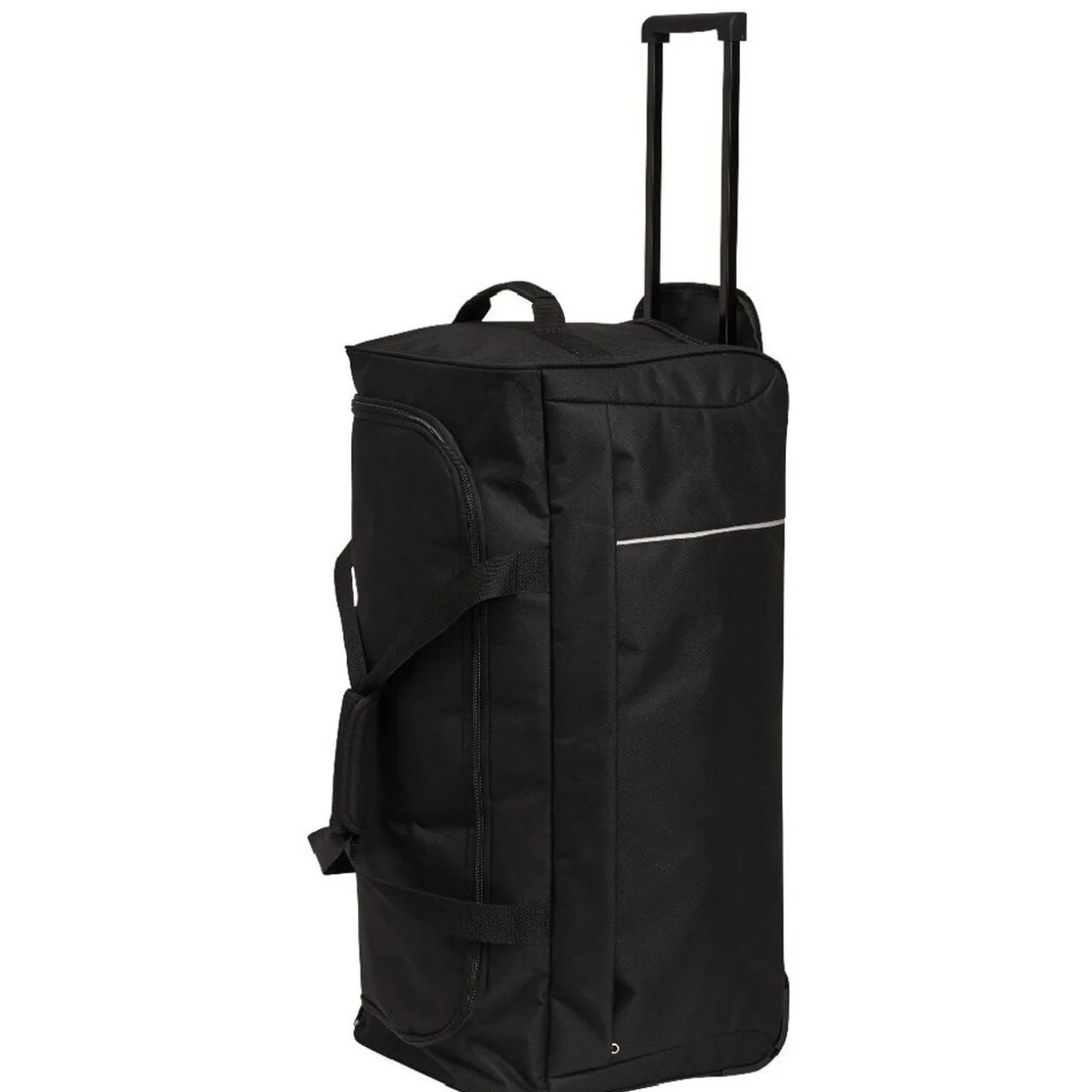 Sac de voyage trolley noir à roulettes