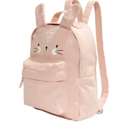 Sac à dos enfant design animal 21x9xH28,5cm - 2 modèles lapin ou éléphant