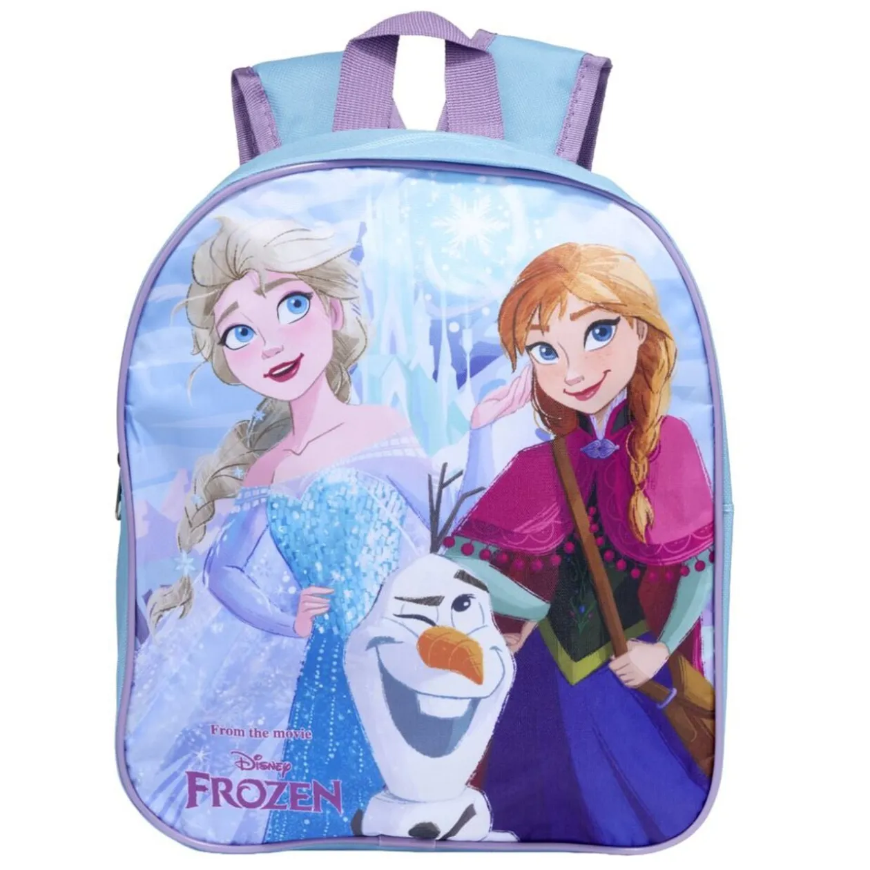 Sac à dos enfant La Reine des Neiges bleu 26x10xH36cm