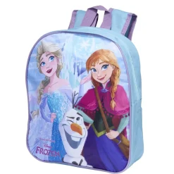 Sac à dos enfant La Reine des Neiges bleu 26x10xH36cm