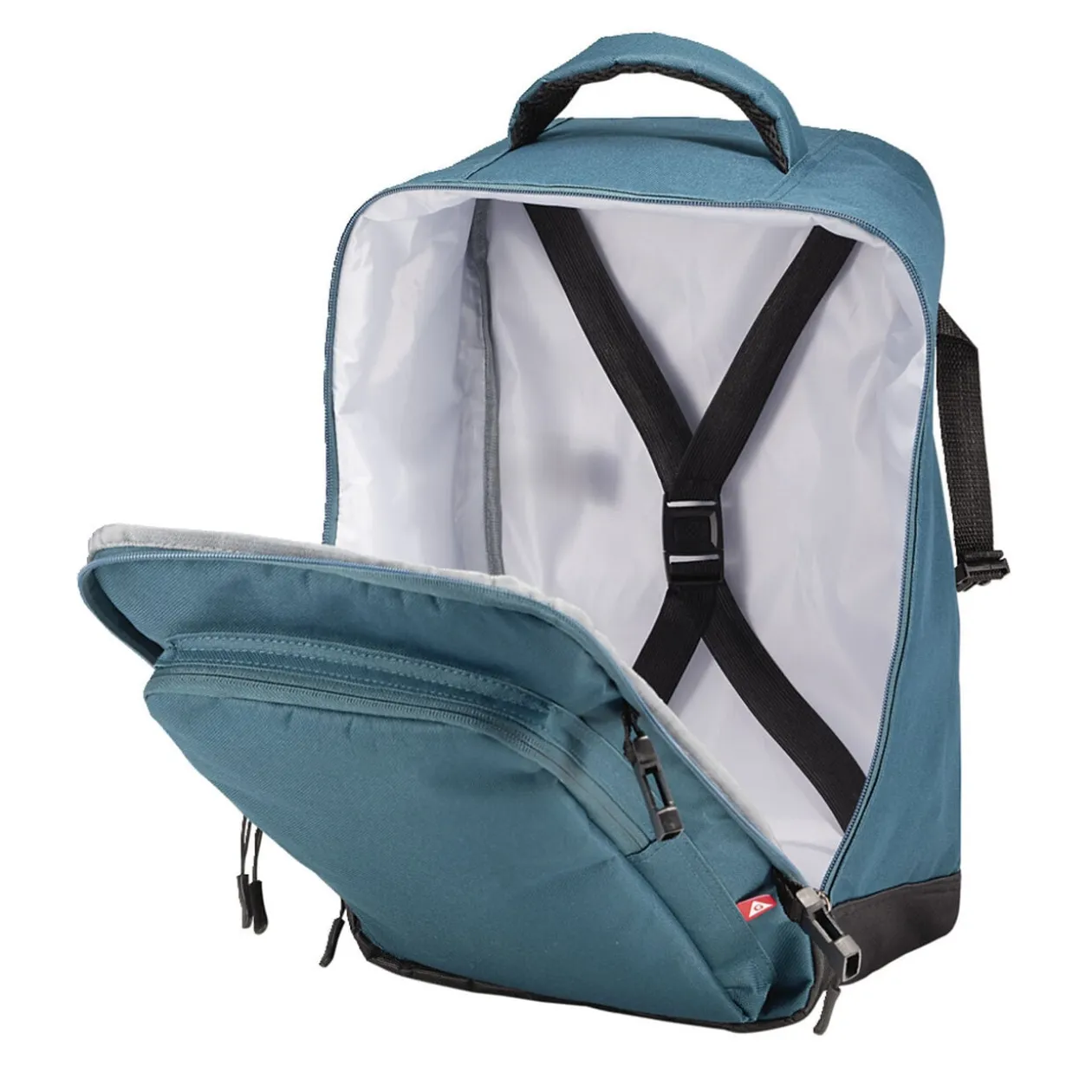 Sac à dos 20L format low cost gris 25x20xH40cm