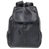 Sac à dos multipoches 28x13xH44cm (2 modèles jaune ou noir)