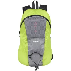 Sac à dos signalétique LED vert et gris