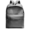 Sac à dos uni 2 poches 28x10,5xH37cm - 2 modèles noir ou rose