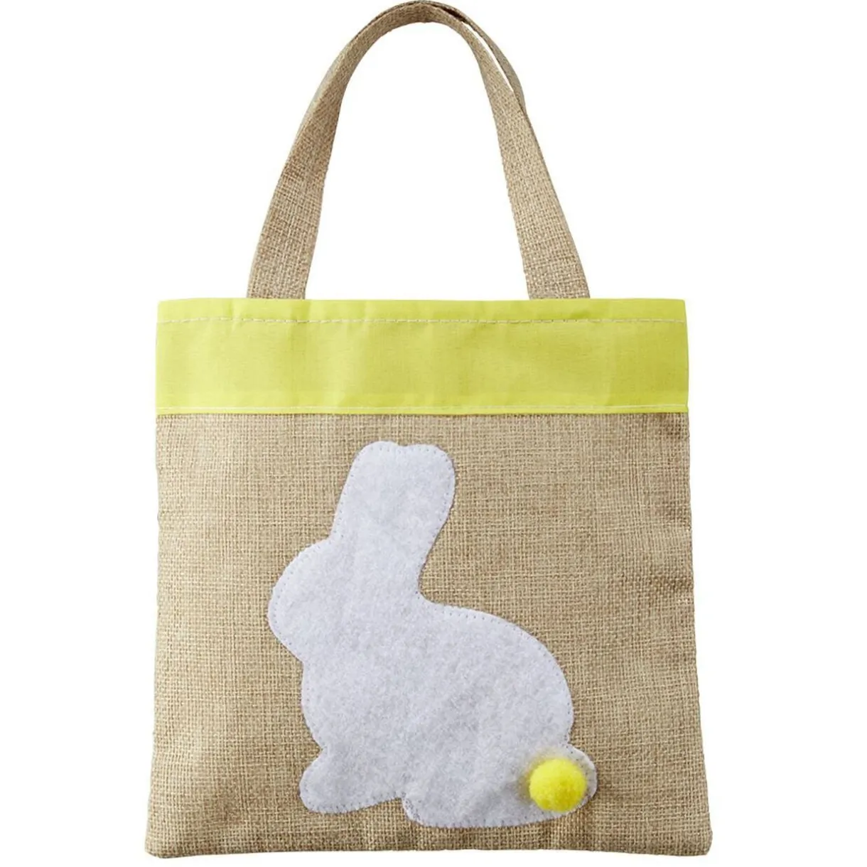 Sac en lin design lapin de Pâques (2 modèles) < Gifi Outlet