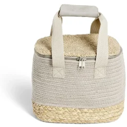 Sac fraîcheur 9L jute beige et coton marron 23x18,5x20cm < Gifi Clearance