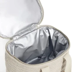 Sac fraîcheur 9L jute beige et coton marron 23x18,5x20cm < Gifi Clearance