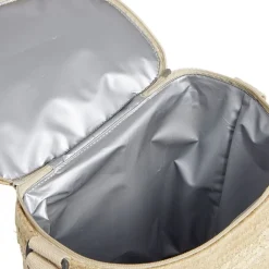 Sac fraîcheur 14L jute et coton beige 26x20x34cm < Gifi