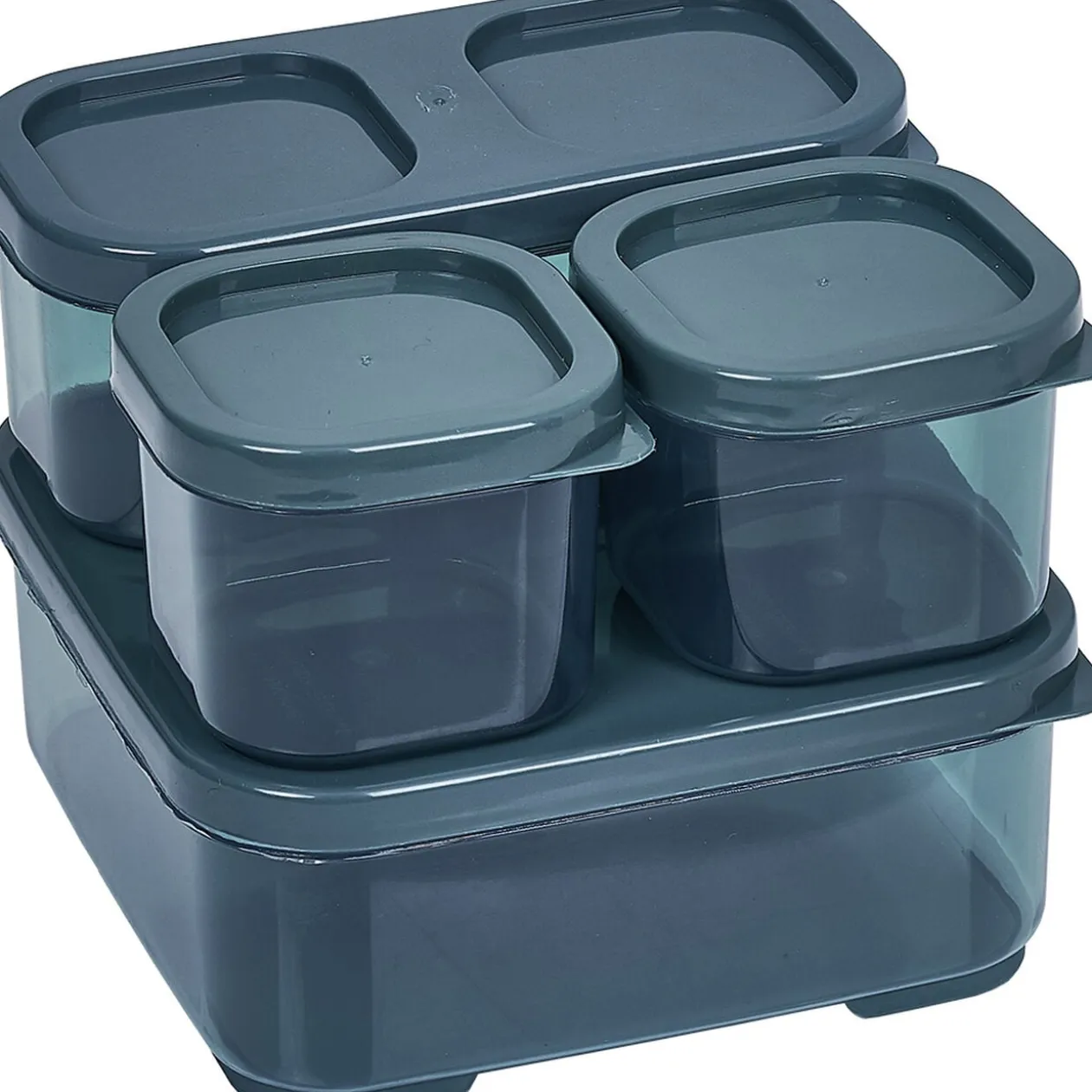 Sac fraîcheur repas 5 L avec 4 boîtes et 3 blocs de glace