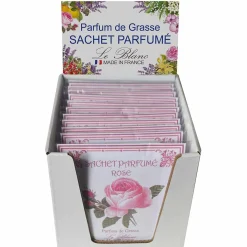 Sachet parfumé senteur rose parfum de grasse Le Blanc < Gifi Discount
