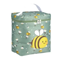 Sac isotherme enfant 5L polyester vert motif abeille 23x12xH19cm < Gifi Discount