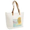 Sac isotherme fraîcheur aluminium 2 anses motif paysage 27L 53x53xH58cm