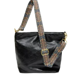Sac à main femme fourre-tout anse ethnique amovible 32x10xH25cm - 3 modèles < Gifi Clearance
