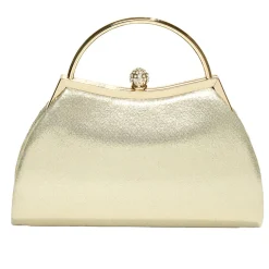Sac à main pailleté beige 23,8x5,4xH19cm < Gifi
