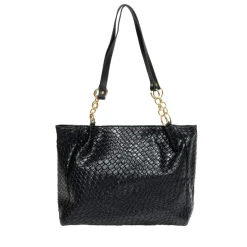 Sac à main simili effet croco 31x13xH27cm - 2 modèles marron ou noir < Gifi Best