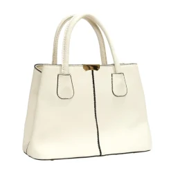 Sac à main simili petite anse et bandoulière amovible 30x13xH22cm - 3 modèles < Gifi
