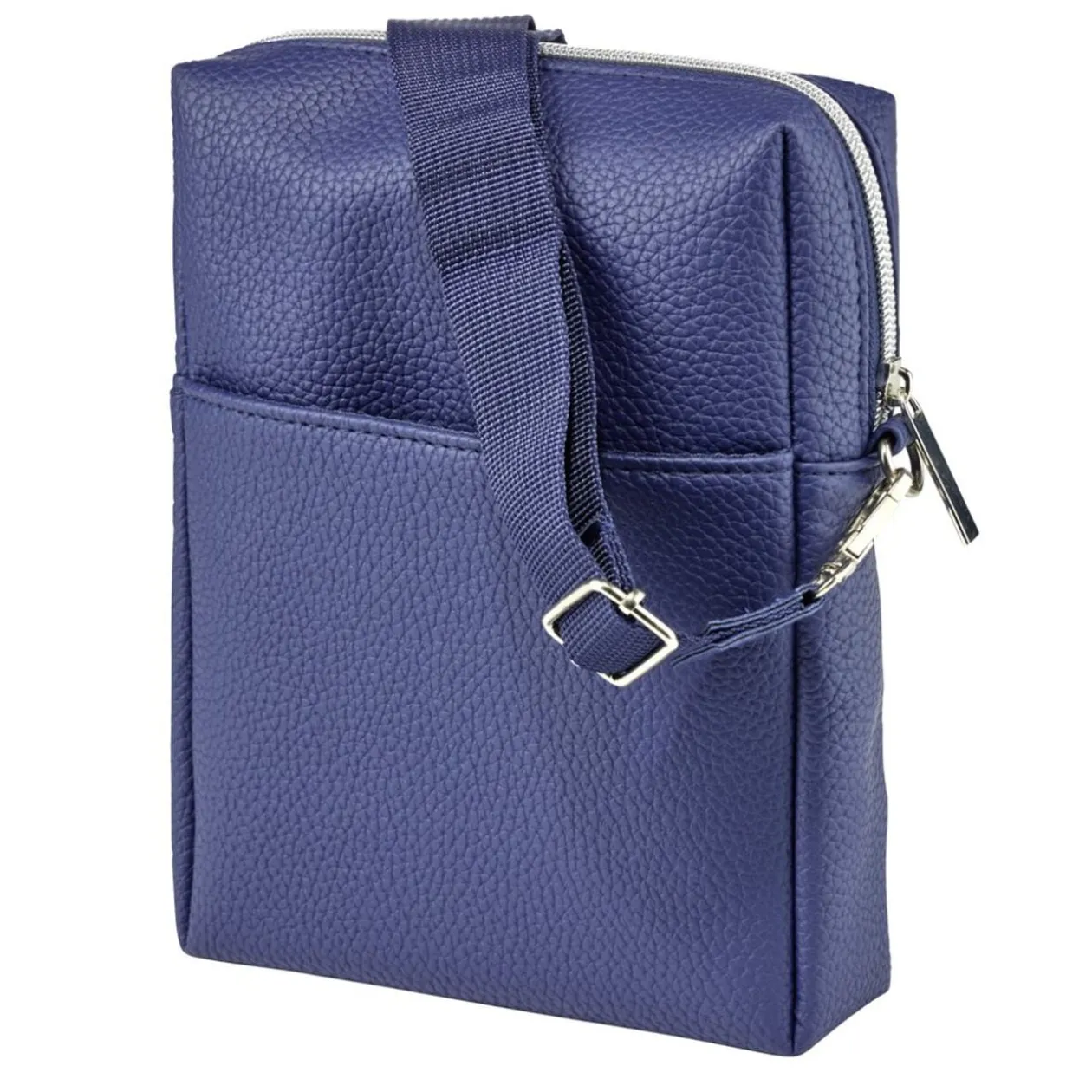 Sacoche bandoulière simili 16xH21cm (3 modèles)