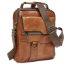 Sacoche homme simili avec bandoulière 23x8xH25cm - 3 modèles