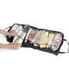 Sac range chaussures noir pour 4 paires 35x25xH16cm
