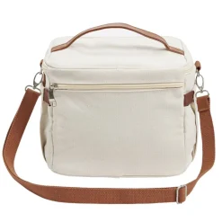 Sac repas isotherme polyester beige et marron 25x20xH20cm < Gifi Discount