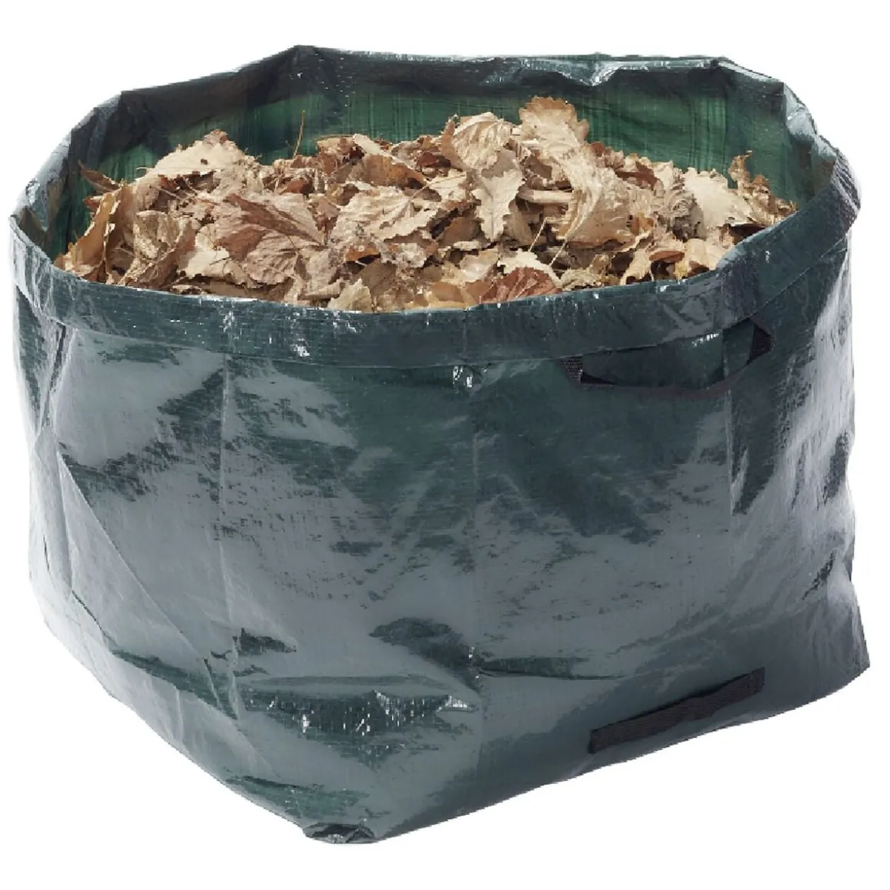 Sacs de jardin verts avec poignées x3 70L 100L 170L