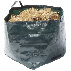 Sacs de jardin verts avec poignées x3 70L 100L 170L