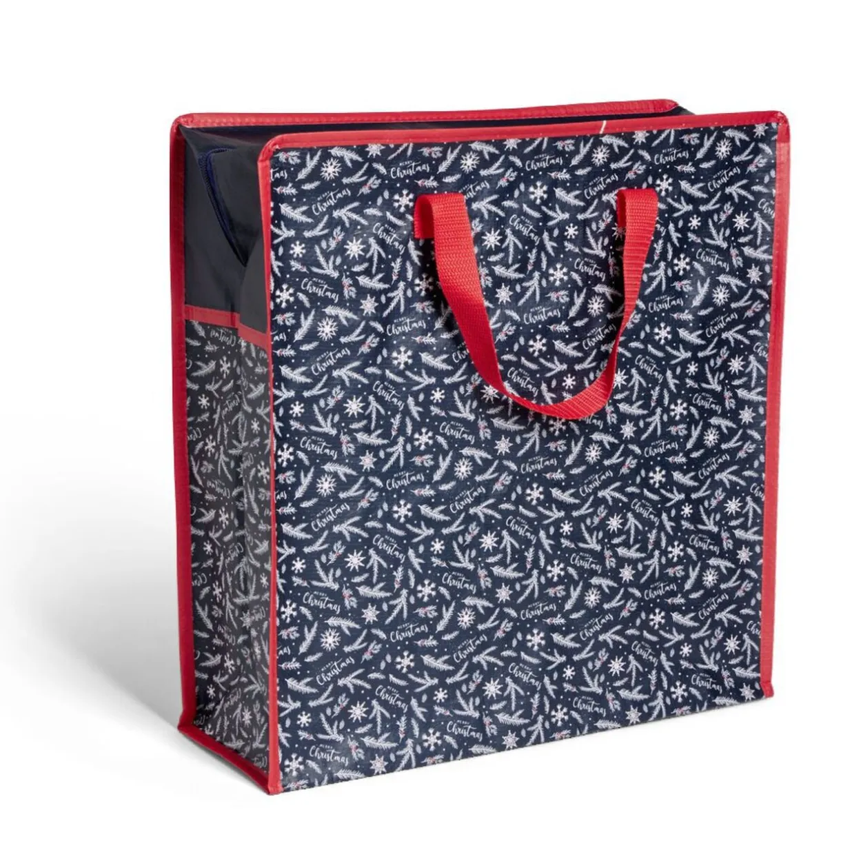 Sac zip décor Noël avec poignées H40x42cm (3 modèles) < Gifi Discount