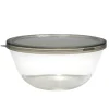 Saladier en verre 4L avec couvercle en plastique < Gifi Clearance